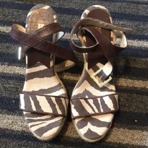 Michael Kors platform shoes size 9